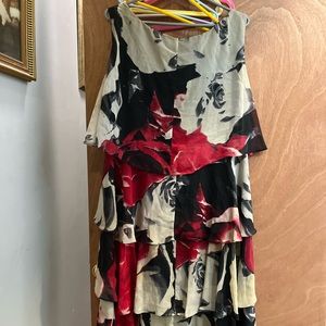 Women size 14w layered dress by SLNY